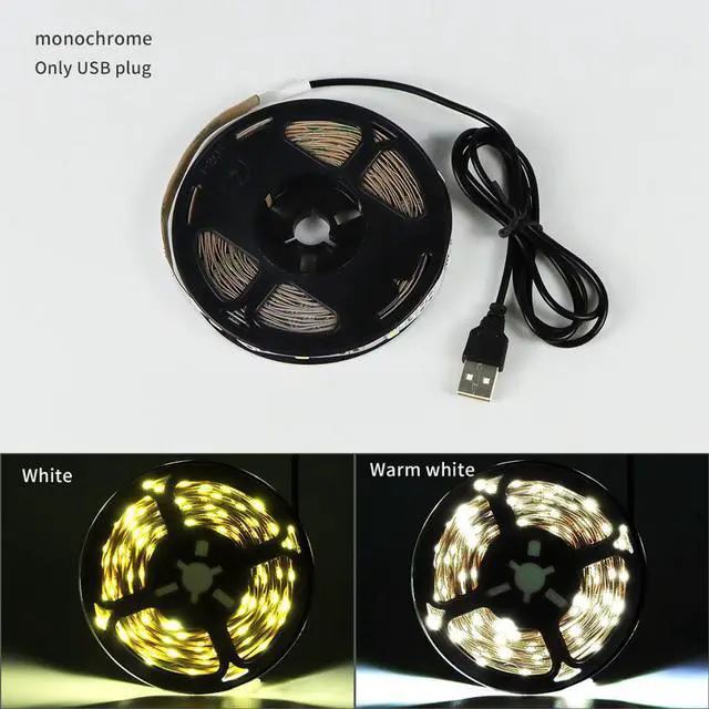Alt view image 2 of 5 - Decoration led table lamp smart Bluetooth USB Lamp 30leds/m 1M 2M 3M 4M 5M desk tv backlight Garland led strip