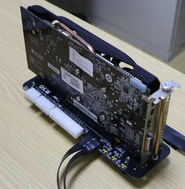 Alt view image 4 of 5 - ADT- R43SG-TB3 PCIe x16 PCI-e x16 to TB3 Extension Cable PCI-Express Cables eGPU Adapter for Laptop