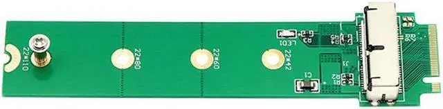 Alt view image 2 of 5 - M.2 X4 Adapter Card To 2013 2014 2015 for Apple MacBook Air A1465 A1466 Mac Pro M2 PCIE X2 X4 SSD NEW