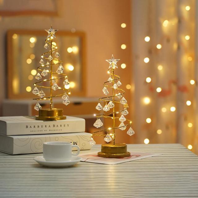 fairy desk table lamp christmas tree