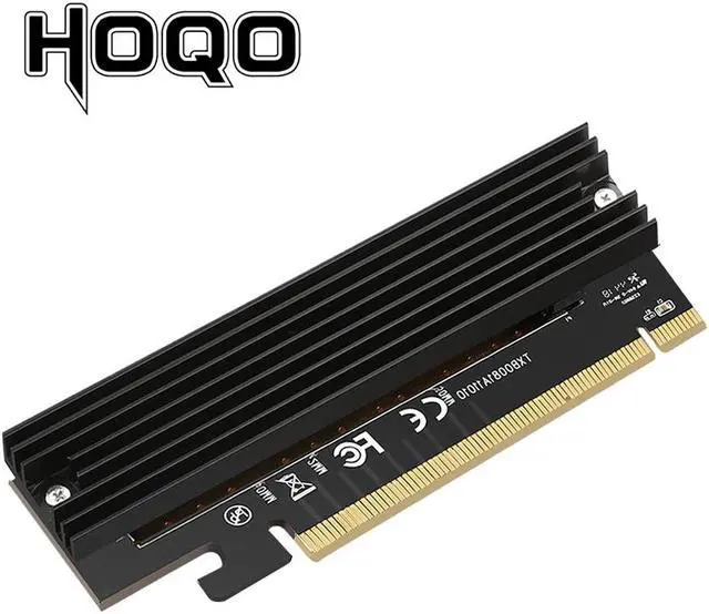 Main image of to pcie x16 adapter Card pci-e to m .2 convert adapter NVMe SSD Adaptor m2 M Key Interface PCI Express 3.0 x4 2230-2280 Size