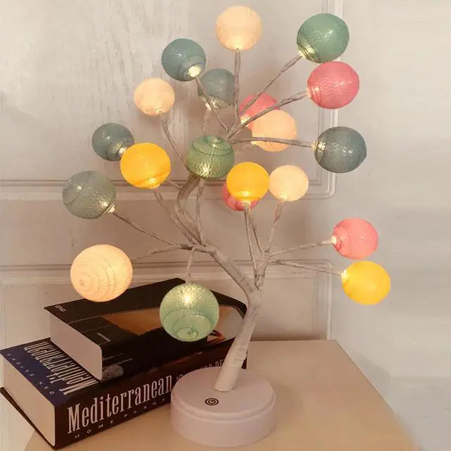 Alt view image 7 of 7 - Bonsai Tree Light with touch Functions Lighted Tree Copper Wire Tree Lights,DIY Artificial Light Tree Lamp Decoration