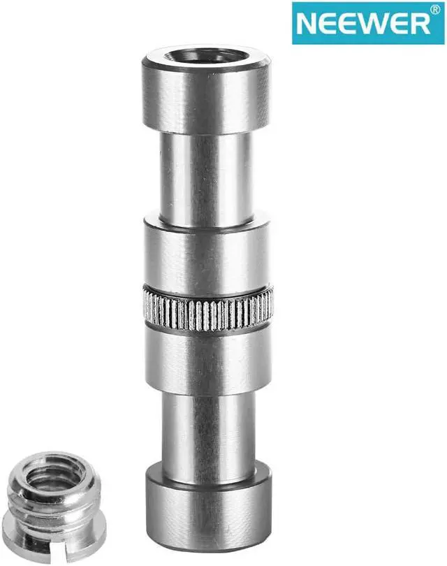 Alt view image 2 of 5 - 15 Pieces 1/4" 3/8"Metal Threaded Screw Converter Adapter for DSLR Camera,Tripod,Shoulder Rig,Light Stand,Camera Cage