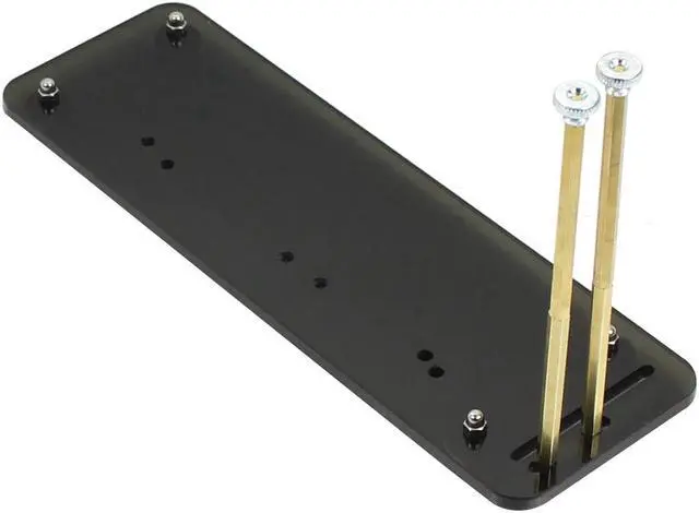 Alt view image 3 of 5 - PCI-E 3.0 16X Graphics Card Vertical Kickstand Base Bracket w PCIE Riser Extension Cable R33SQ for DIY ATX Chassis Case