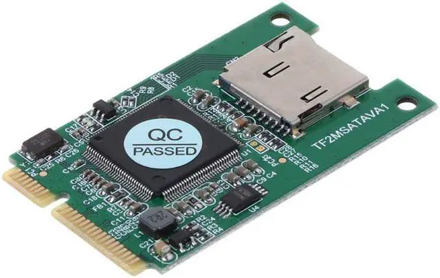 Alt view image 3 of 5 - SD TF Card to Mini PCI-E mSATA SSD Solid State Drive Adapter Converter for PC Computer Laptop Accessories