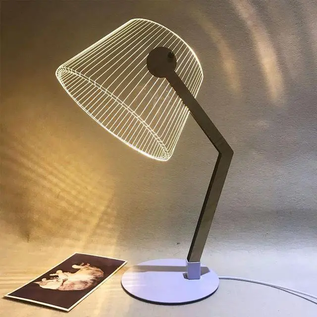 Alt view image 4 of 7 - Touch Sensor Table lamp Rechargeable USB  Desk Lamp Bedside Book Lights 3 Modes Dimmable Reading Night Light with Clip
