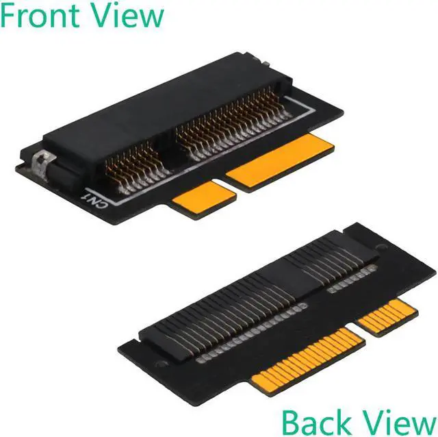Alt view image 2 of 5 - Drive Cable Connecter Support mSATA SSD to SATA 7+17 Pin Converter Adapter for Macbook Pro Retina 2012/iMac
