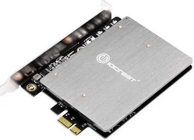 Alt view image 2 of 5 - express 3.0 Dual M.2 SATA SSD Card e3.0 to 2x NGFF B + M Key Slot Adapter -e to BKEY Jmb582