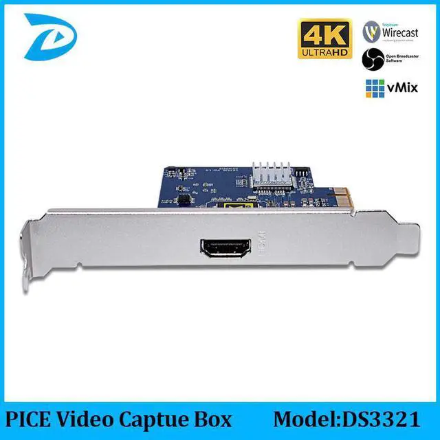 Main image of 1080p HD Video via Connection PCIE Capture,Linux Video Capture Card On PC,PCI-EXPRESS Full 4K capture card