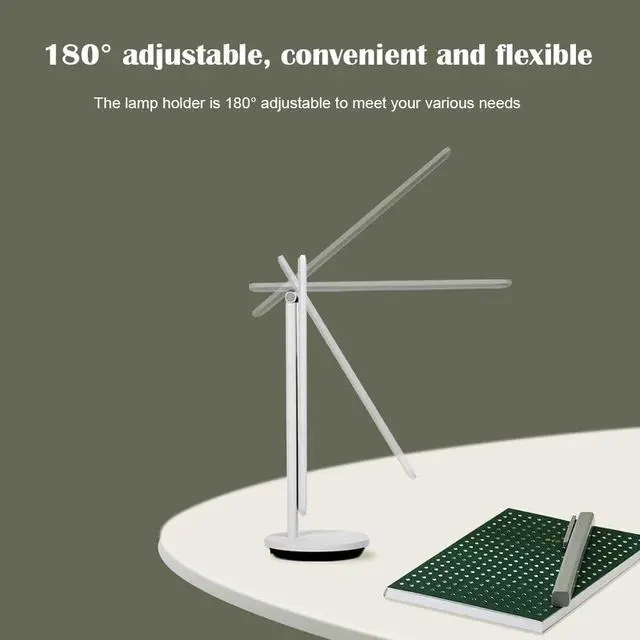 Alt view image 3 of 5 - Table Lamp Pro LED USB Foldable Night Light USB Rechargeable Bedside Illuminator Table Lamp Table Lamp Eye Protection L