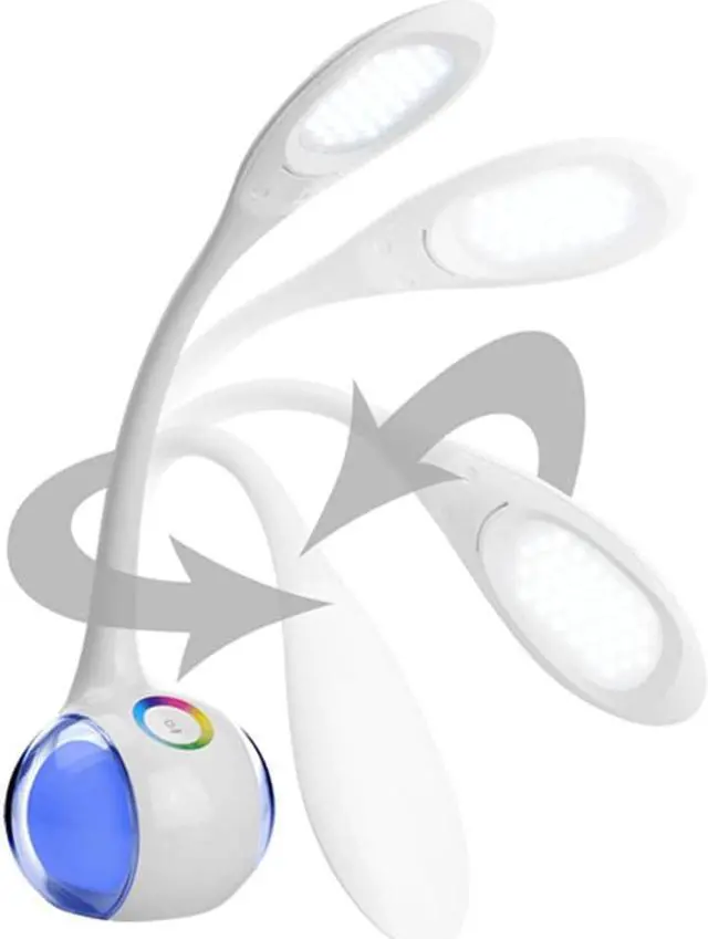 Alt view image 3 of 5 - Touch Sensor Control Light Children's Light Desk Lamp Eye Protection LED Lamp For Bedroom Reading