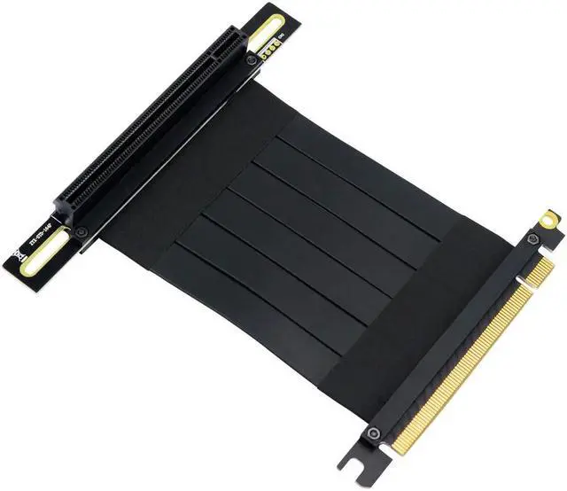 Main image of Extender PCIE Riser PCI E 16X Riser Graphics Cable x16 1ft 3ft For Tt itx Case GTX1080TI firepro w7100 radeon pro wx5100