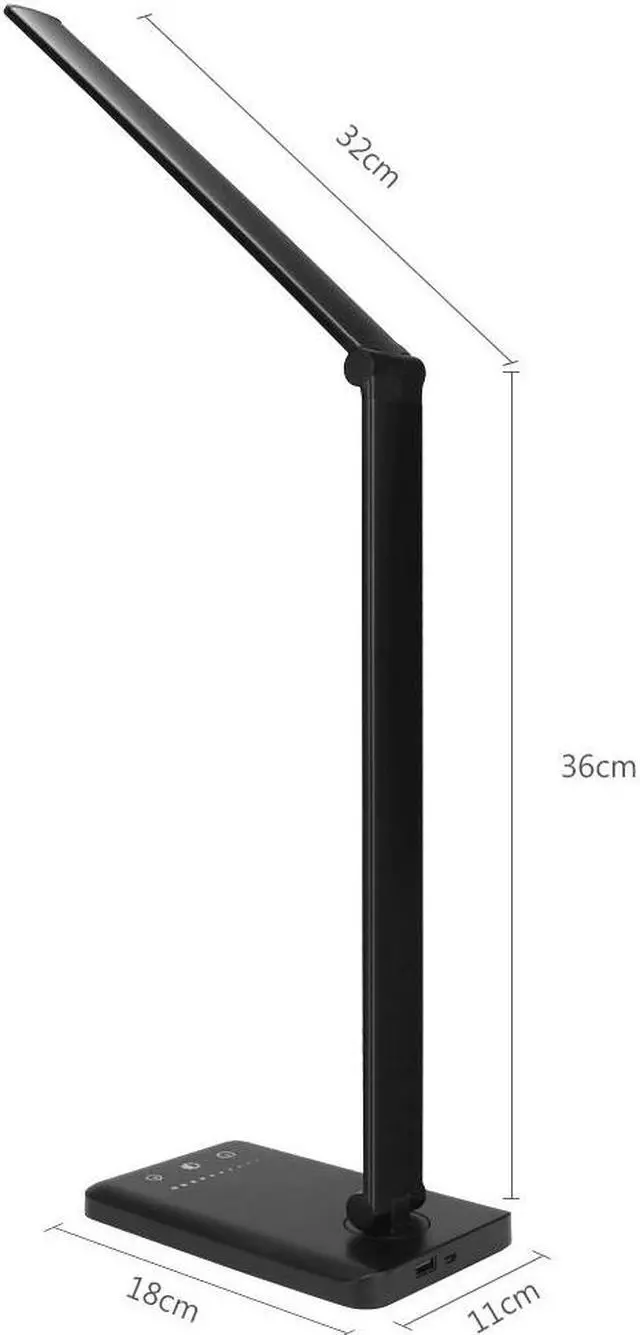 Alt view image 2 of 7 - 3D LED Desk Lamp Acrylic /Wood Bracket Bedside Decoration Night Light With 1.5M USB Cable Button Switch Bedroom Reading Lamp