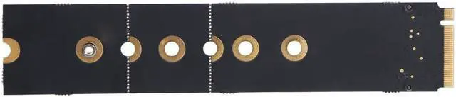 Alt view image 3 of 5 - Expansion Card  4 Layer PCB PCI-e M.2 NGFF M Key Extender Adapter PCI-E m.2  Card Converter with Screws