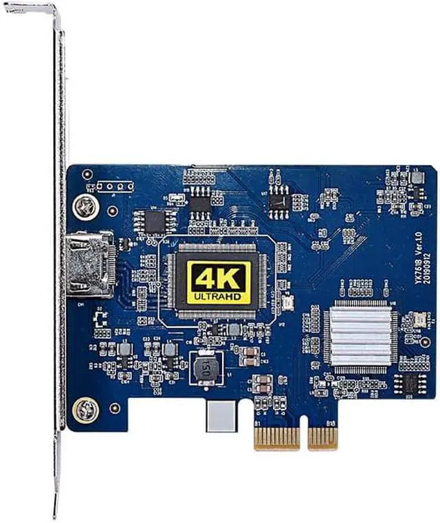 Alt view image 5 of 5 - 1080p HD Video via Connection PCIE Capture,Linux Video Capture Card On PC,PCI-EXPRESS Full 4K capture card