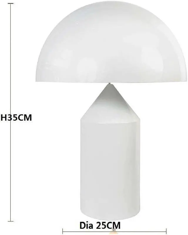 Alt view image 4 of 5 - Oluce Atollo table lamp Minimalist Post light personality creative mushroom table lamps