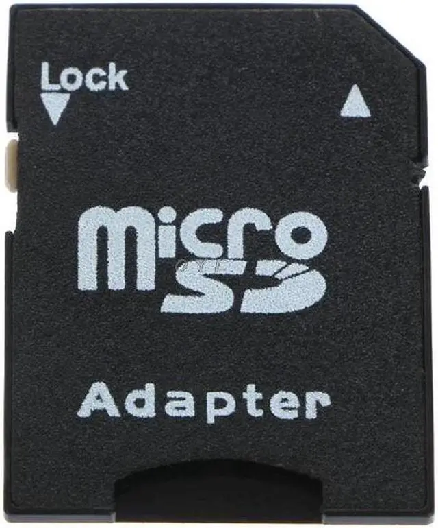Alt view image 2 of 5 - 10Pcs Micro  TransFlash TF To  SDHC Memory Card Adapter Converter Black