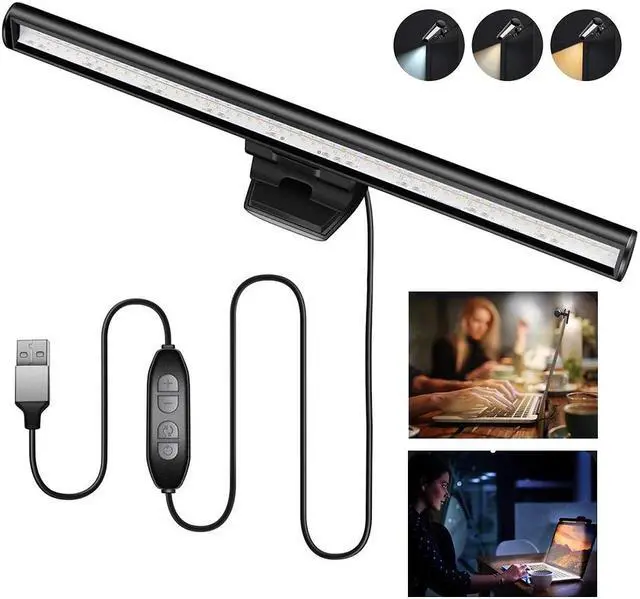 Main image of 26cm LCD Monitor Light Display Hanging Lamp Laptop Intelligent Office Desk Lamp Reading Light