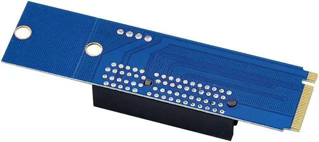 Alt view image 5 of 5 - New NGFF M2 M.2 to PCI-E 4x 1x Slot Riser Card Adapter Male To Female PCIE Multiplier For Miner Mining Machine