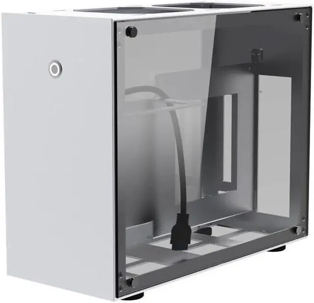 Main image of product A4 all aluminum ITX Case Support SFX Power 240 water cooling include Graphics card extension cable
