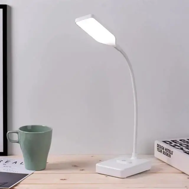 Alt view image 2 of 5 - LED  Foldable Multifunctional  Desk Lamp Eye-protected Long Life Dimmable Flexible Table Lamp Led Light 3-Level Colors