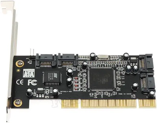 Alt view image 2 of 5 - PCI adapter 4 Ports  RAID to PCI Adapter controller card For Desktop/Computer