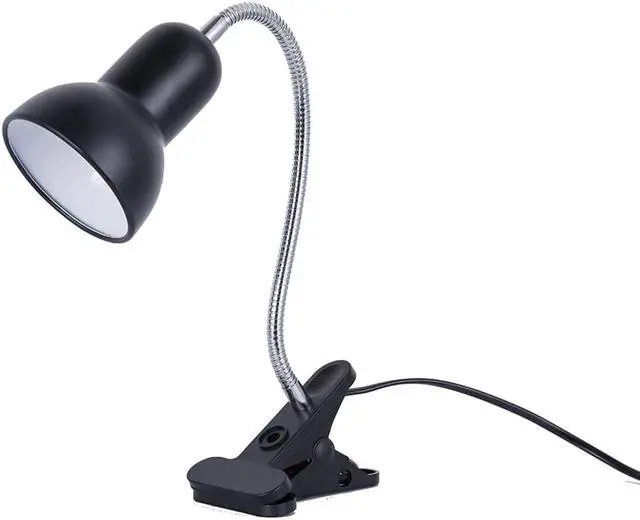 Alt view image 3 of 5 - LED Table Lamp Eye Protection USB Rechageable LED Desk Lamp with EURO Switch Reading Light Message Light black and white