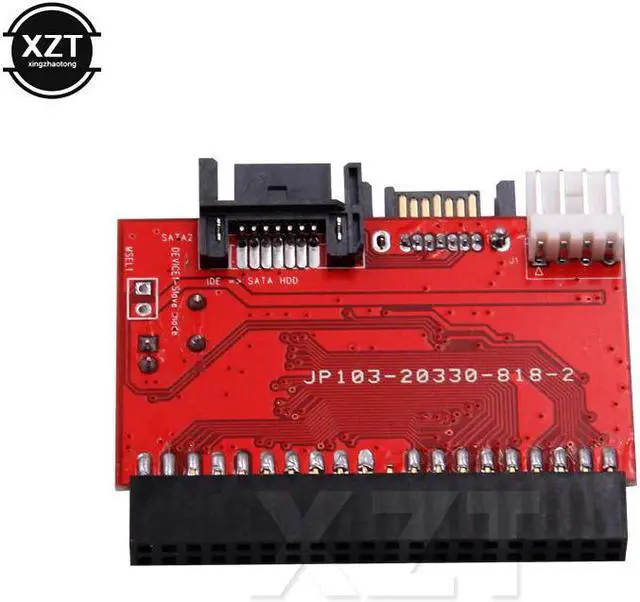 Alt view image 4 of 4 - Quality IDE TO SATA PCI Card SATA to IDE 100/133 HDD/CD/DVD Converter Adapter Serial to parallel port two-way adapter card