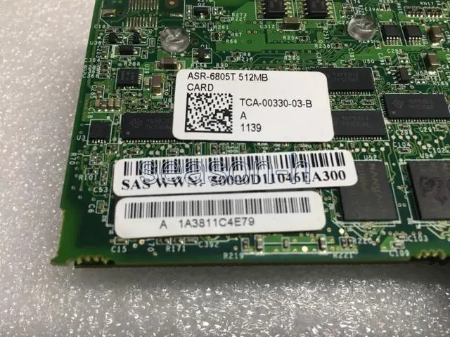 Alt view image 5 of 5 - adaptec controller raid 6805t 8 ports PCIE 2 x8 512 Cache ddr2