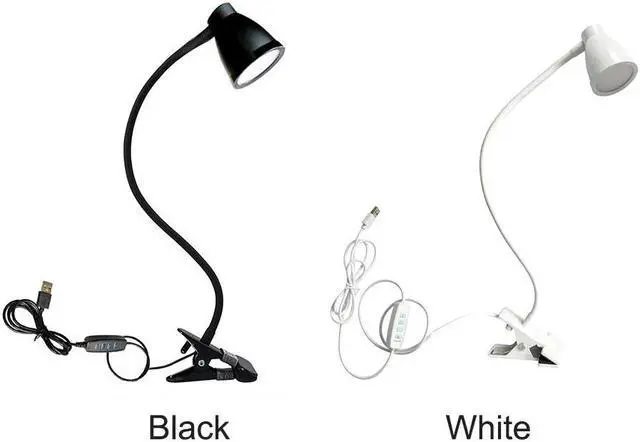 Alt view image 5 of 5 - Protection Adjustable Home Flexible Gooseneck Children Learning LED Desk Lamp Dimmable Fill In Night Reading Table Clip On