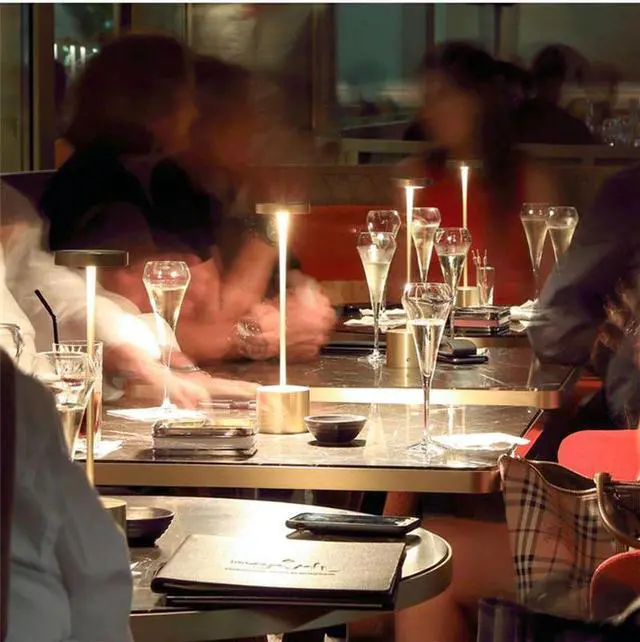 Alt view image 5 of 5 - Bar Led Table Lamps for Bedroom Dining Room Restaurant Bedside Desk Lamps Study Led Lights Fixtures Industrial Home Decor