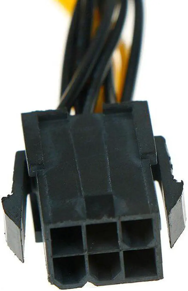 Alt view image 5 of 5 - Cable Power Connector 30cm Cable GPU PCI-E 8Pin to Double PCI-E PCI Expres 8Pin(6Pin+2Pin) 1Pcs