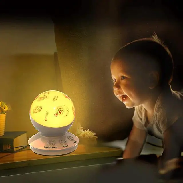 Alt view image 3 of 5 - Night Lights Bedside Table Night Lamps With 16 Color Changing RGB & 5 Level Dimmable Desk Lamp with Voice-Activated Mode