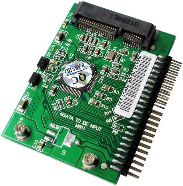 Main image of MSATA Mini PCI-E SSD To 1.8inch 44Pin 3.3V IDE Adapter Hard Disk Converter Card Board