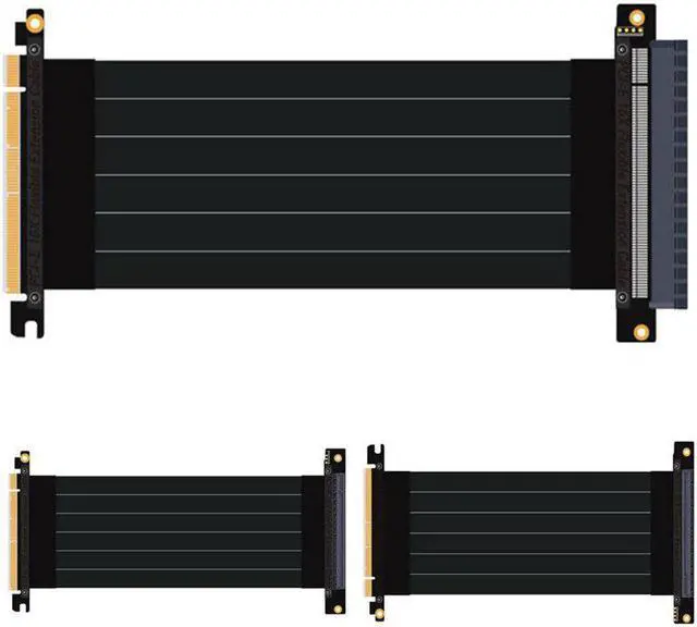 Main image of 3.0 16x To Pcie X16 Riser Extension Cable ie Cards 16x Slot Pci-e Cable Connector Stable for PC Host 15cm
