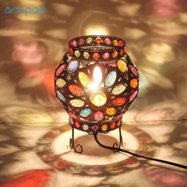 Alt view image 2 of 7 - Desk Lamp Table Light Foldable Dimmable with Calendar Temperature Alarm Clock Atmosphere Colors Changing Book Light