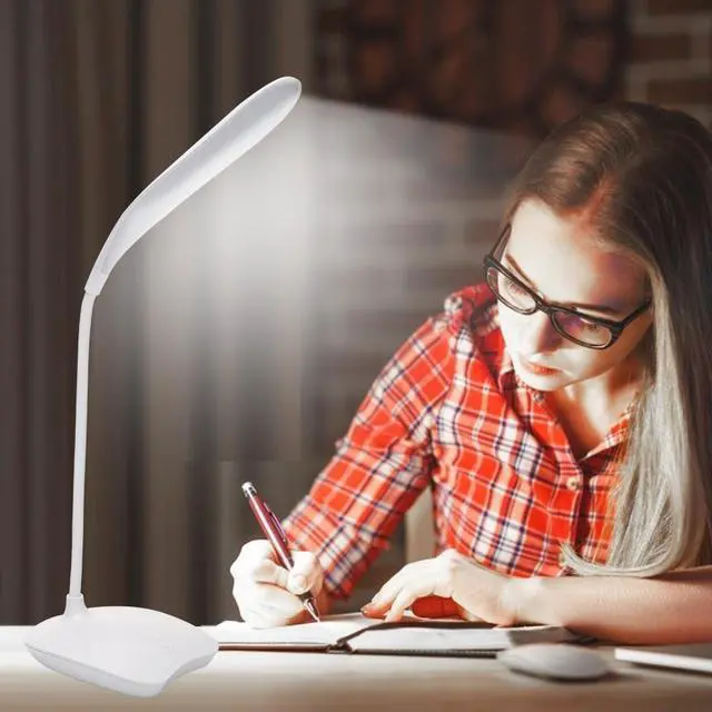 Main image of 14LED Touch Dimmable Led Table Lamp for Living Room Bedroom Bedside Night Light for Kids Reading Study Wireless Bluetooth Audio