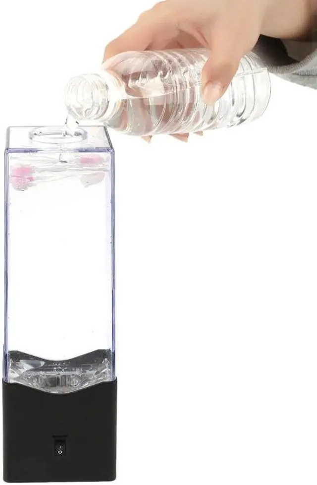 Alt view image 4 of 5 - Lights Jellyfish Water Ball Aquarium Tank Lamp Relax Bedside Mood Light for Home Decoration Magic Lamp Gift Drop ship