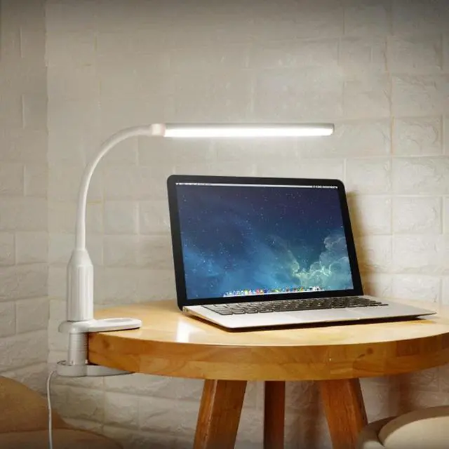 Alt view image 4 of 5 - 5W 24 LEDs Eye Protect Table Lamp Stepless Dimmable Bendable USB Powered Touch Sensor Control LED Desk Lamp ?????????? ?????