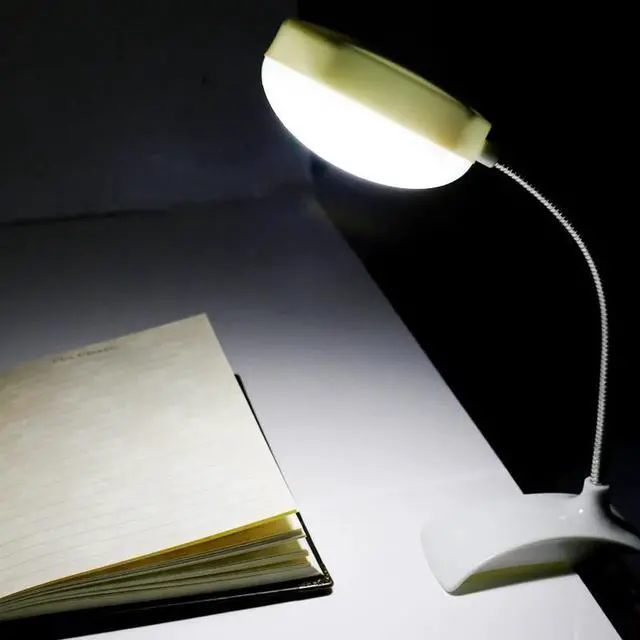 Alt view image 5 of 5 - Flexo LED Table Lamp Clip Desk Lamp LED Clamp Reading Study Bed Laptop Desk Bright Light Drafting Table Lamp Portable