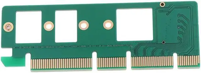 Alt view image 4 of 5 - M.2 NGFF SSD To PCI-E PCI Express 3.0 16x X4 Adapter Riser Card Adapter Converter