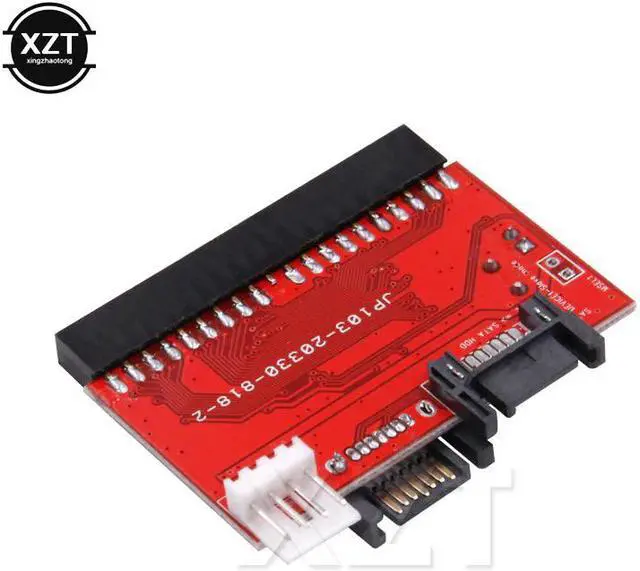 Alt view image 3 of 4 - Quality IDE TO SATA PCI Card SATA to IDE 100/133 HDD/CD/DVD Converter Adapter Serial to parallel port two-way adapter card