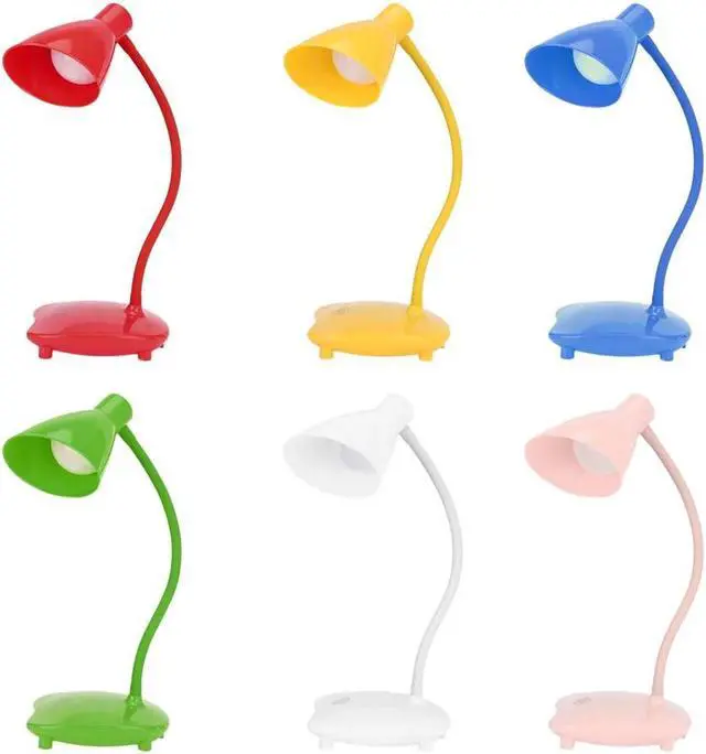Alt view image 5 of 5 - Desk Lamp Foldable Office Table Lamp Kids Reading Study Bedside Bedroom USB Portable Lamp for Eye Protection