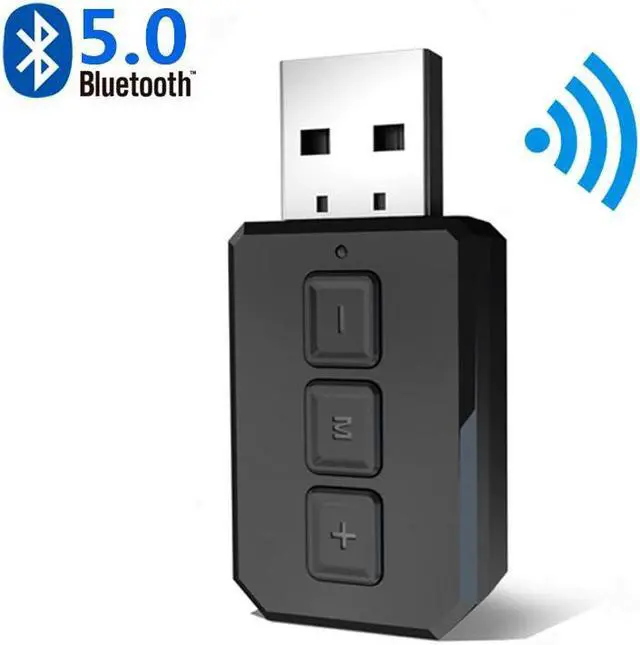 Main image of Bluetooth 5.0 Adapter Dongle Handsfree Bluetooth Receiver Transmitter Mini Audio Adapter For Car TV Computer PC Laptop Music