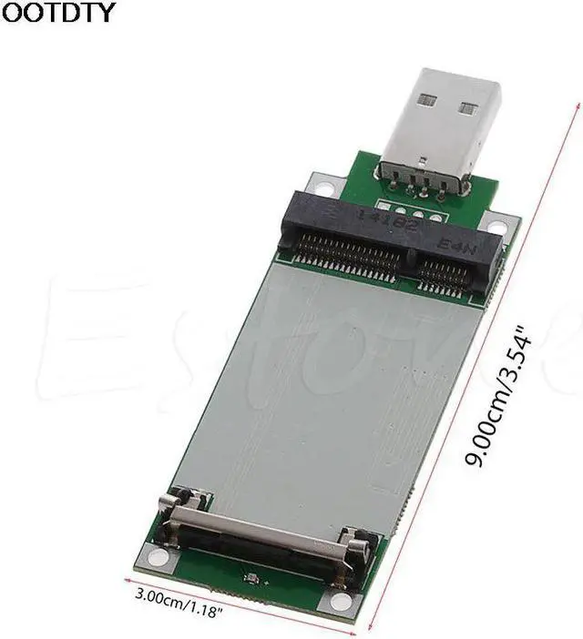 PCI-e Wireless WWAN to USB Adapter card With SIM Card Slot Module ...