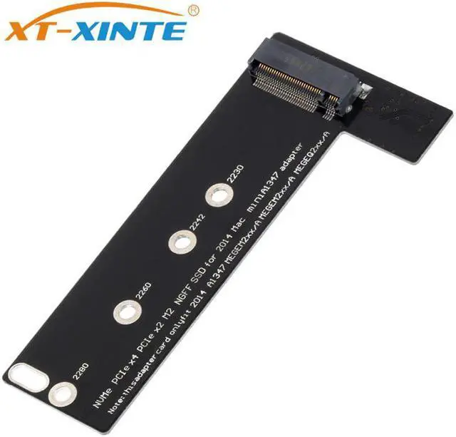 Main image of x4 x2 M.2 for NGFF M-Key for NVME AHCI SSD Converter Card Adapter for 2014 Macbook Mini A1347 MEGEN2 MEGEM2 MEGEQ2