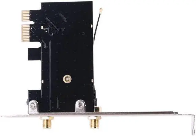 Alt view image 5 of 5 - Wireless Card to pciE-1X to -Ekey PCIE Laptop Pc WIFI WLAN Card Adapter Dual Antenna Adapter Board
