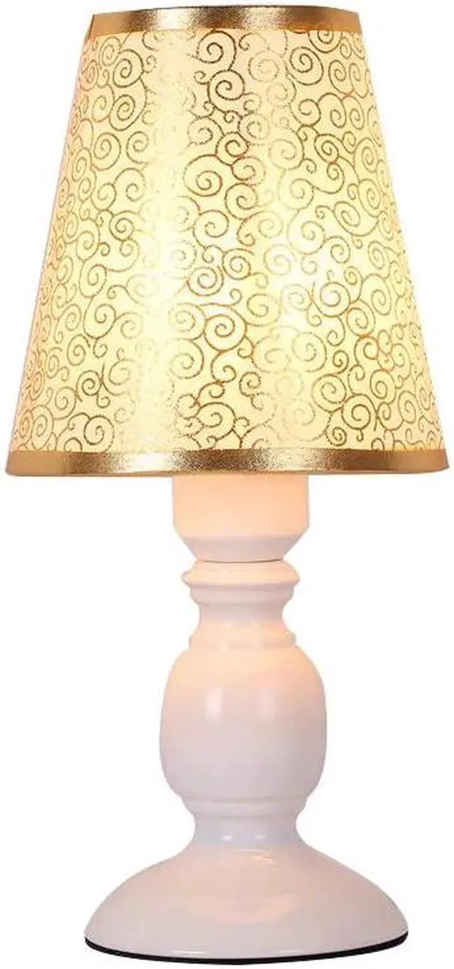 Alt view image 4 of 5 - Table Lamp Modern Contemporary Office Creative Decoration Bed LED Lamp Fabric for Foyer Living Room Bed Room Hotel