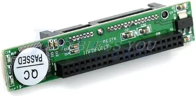 Alt view image 2 of 2 - Quality Mini 2.5" IDE HDD Drive 44pin Female to 7+15pin Male SATA Adapter Converter Card Drop Shipping