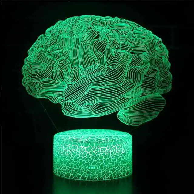 Alt view image 2 of 5 - 7 Color Change Led 3d Desk Lamp Remote Touch Switch Victory Sign Table Lamps For Children's Room Decoration 3d Night Light